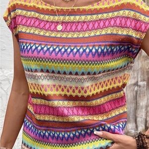 PLUS SIZE Dokotoo Crochet Knit Women's Top NWOT Size 2XL